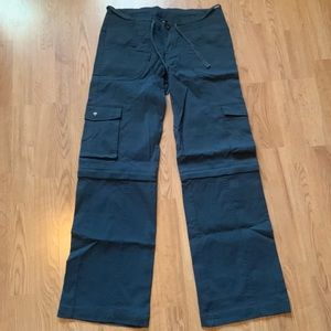 Grey Prana cargo pants size 4